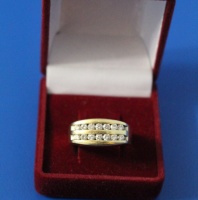 Перстень мужской с бриллиантами