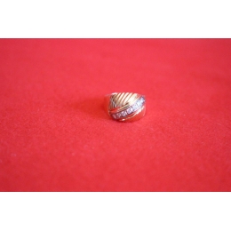 Перстень женский "Чалма"(вставки бриллианты 7 шт)-СССР