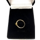 Женское золотое кольцо (золото 585 пробы изумруд бриллианты)  СССР     