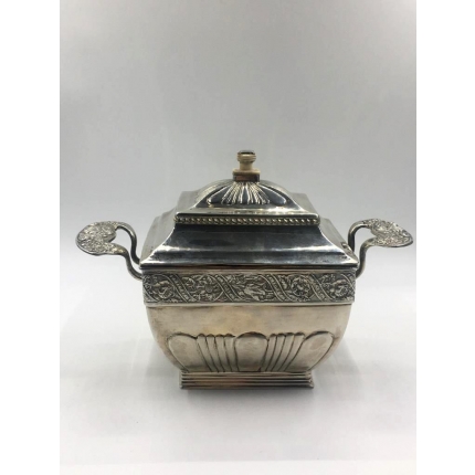 Серебряная сахарница (84 проба) Российская империя 1834 г