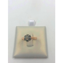 Золотое кольцо с бриллиантом (золото 583 пробы Бриллиант) СССР     
