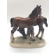 Фарфоровая статуэтка "Лошади" Германия HENDRICKS 1950-1960 е гг 