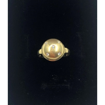 Золотое кольцо   (золото 585 пробы ) СССР ХХ в  