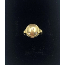 Золотое кольцо   (золото 585 пробы ) СССР ХХ в  