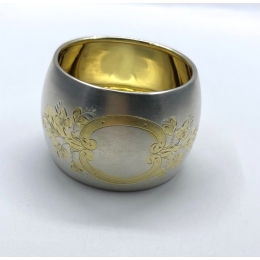 Серебряное кольцо для салфеток (800 проба) Европа ХIХ в