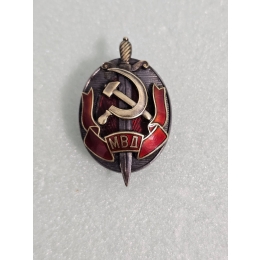 Серебряный знак МВД