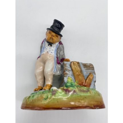 Фарфоровая статуэтка "Из кабака"