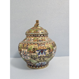 Ваза в технике Клаузоне