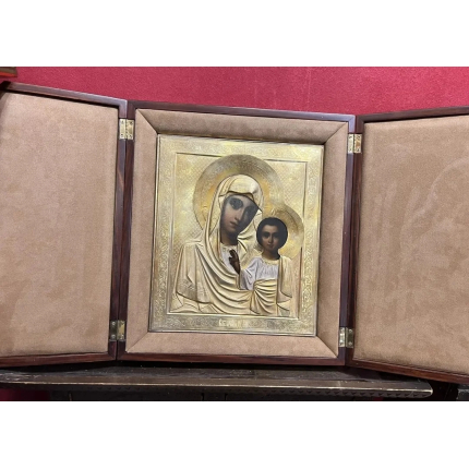 Икона Казанской Божьей матери. 19 Век