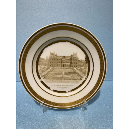 Фарфоровые парные тарелки. Франция. 19 Век