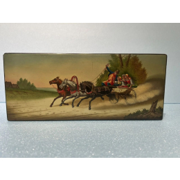 Шкатулка Федоскино.