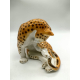 Фарфоровая статуэтка Леопард. ЛФЗ
