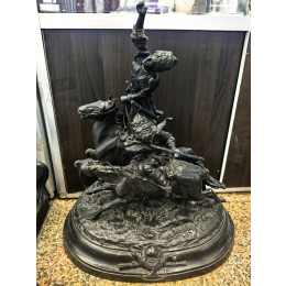 Чугунная экспозиция "Джигитовка " 19 Век.