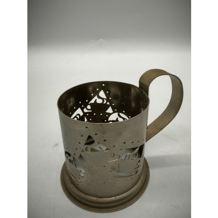 Мельхиоровый подстаканник Модерн.