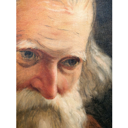 Этюд картины " Перед венчанием" Ф. Журавлев 1874г.