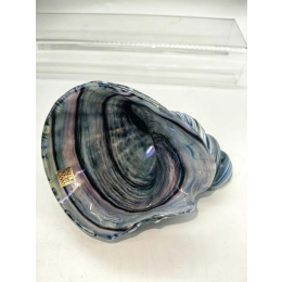 Винтажная стеклянная ракушка. Италия.