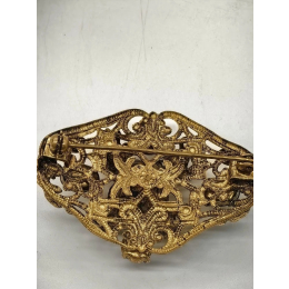 Винтажная брошь. Чехословакия.