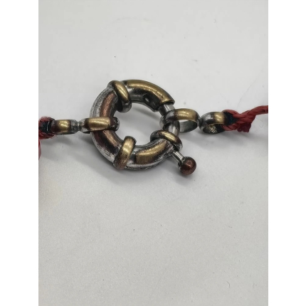 Винтажные бусы из красного коралла.