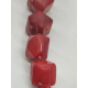 Винтажные бусы из красного коралла.