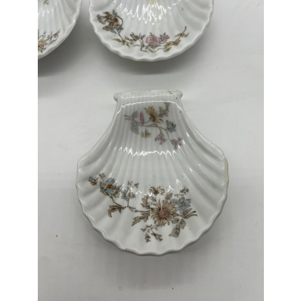 Сервировочные тарелочки от мануфактуры Кузнецова. Ракушка. 