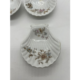 Сервировочные тарелочки от мануфактуры Кузнецова. Ракушка. 