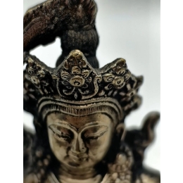 Бронзовая статуэтка Кришны.