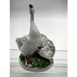 Фарфоровая статуэтка " Гуси" Вербилки
