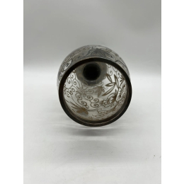 Винтажная ваза. Роспись серебром.