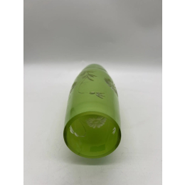 Ваза из зеленого стекла. СССР