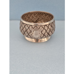 Серебряная солонка. 19 век. 1896 год.