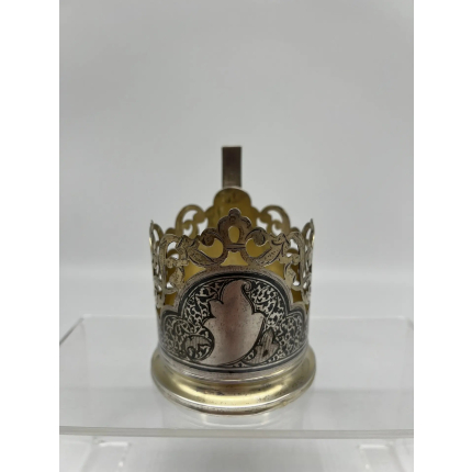 Серебряный подстаканник "Кубачи"