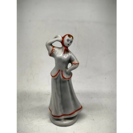 Фарфоровая статуэтка "Русский танец" 1960 год.