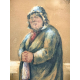 Картина " Горожанка" 1857г. Жуковский Р.К